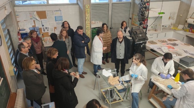 Visita a l’ESCRBCC de diputades i diputats de la Comissió d’Educació i Formació Professional del Congrés dels Diputats